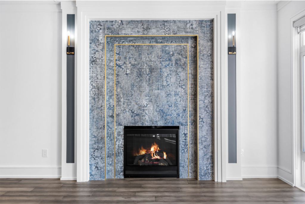 fireplace design - custom home design