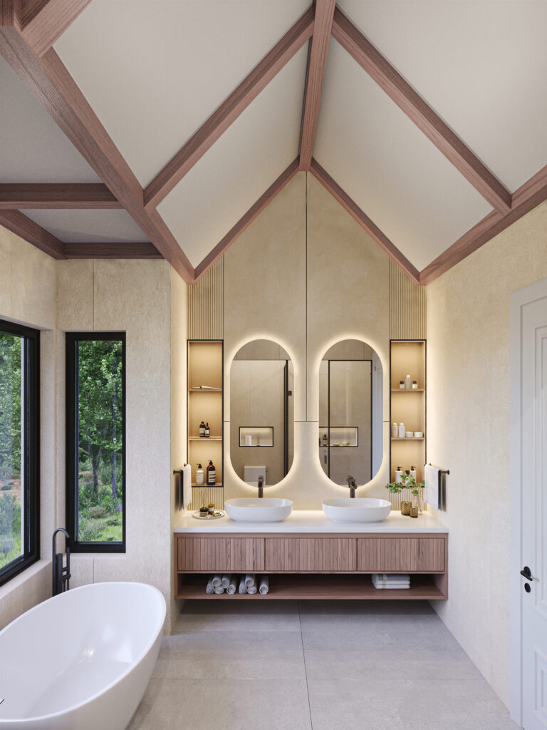 modern bathroom design ideas: LED Mirrors
