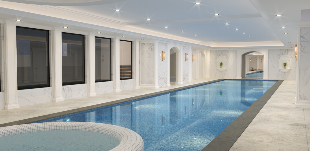 Indoor swimming pool | Basement ideas